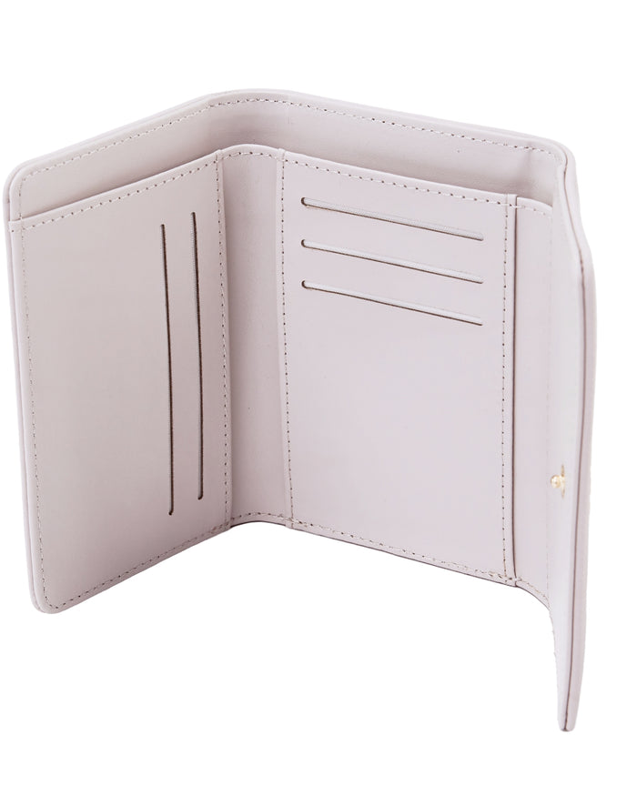 WINGS WILLOW small elegant women's wallet SNOW LILAC