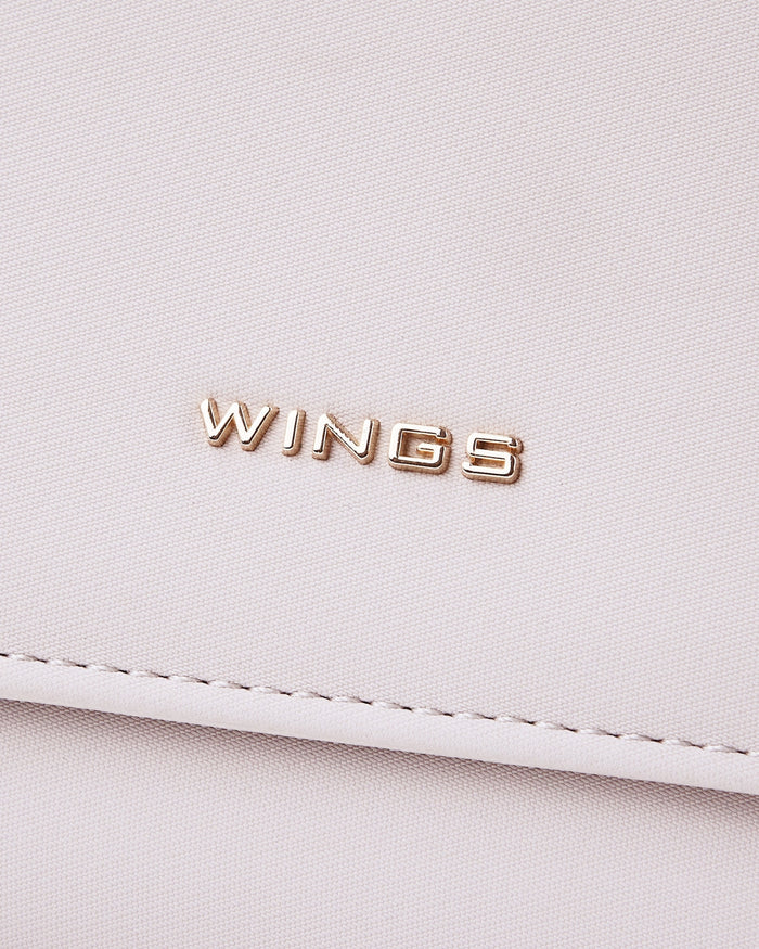 WINGS WILLOW small elegant women's wallet SNOW LILAC
