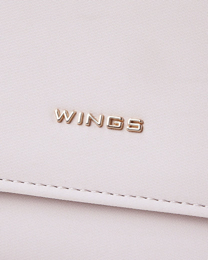 WINGS WILLOW small elegant women's wallet SNOW LILAC