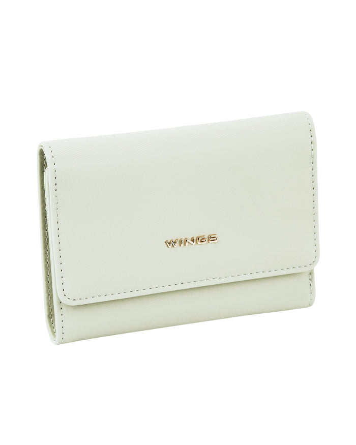 WINGS WILLOW women's wallet small elegant FAIR GREEN