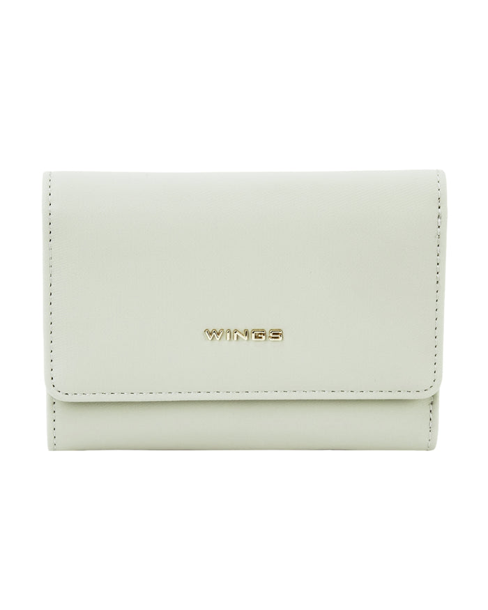 WINGS WILLOW women's wallet small elegant FAIR GREEN
