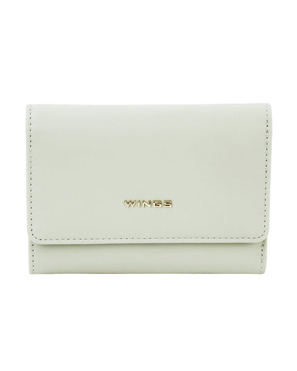 WINGS WILLOW women's wallet small elegant FAIR GREEN
