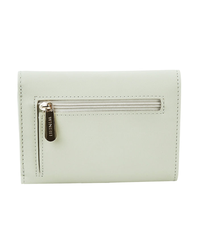 WINGS WILLOW women's wallet small elegant FAIR GREEN