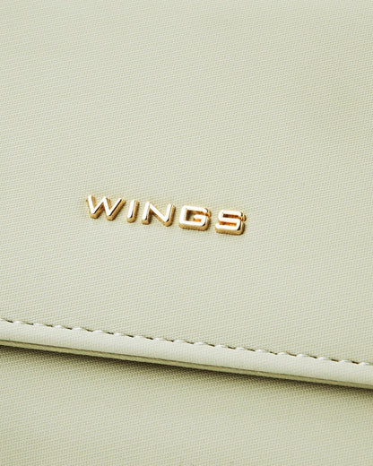 WINGS WILLOW women's wallet small elegant FAIR GREEN