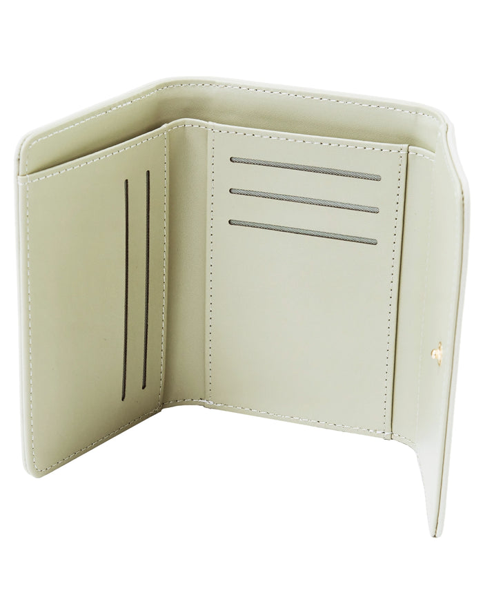WINGS WILLOW women's wallet small elegant FAIR GREEN