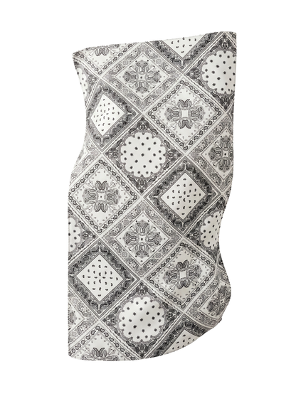 WINGS Women's Scarf 180x90 cm Paisley Bandana Pattern