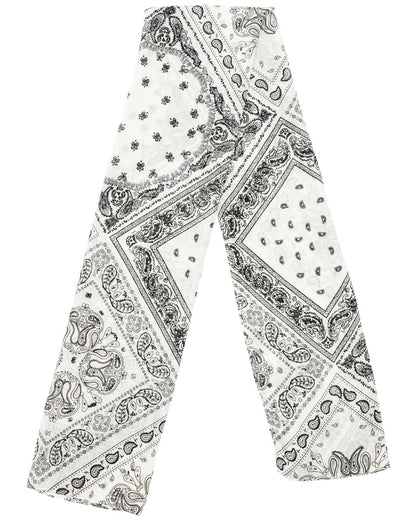 WINGS Women's Scarf 180x90 cm Paisley Bandana Pattern