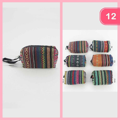 Woven Fabric Pouch
